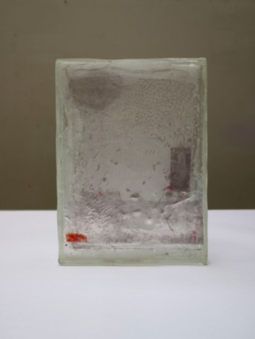 Sans titre , 18.5 x 13.5 cm,  Technique mixte (héliogravure, Résine),  2021